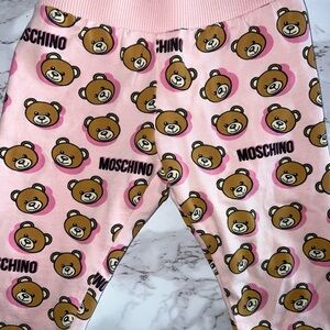 Moschino Baby Bear Leggings- Pink